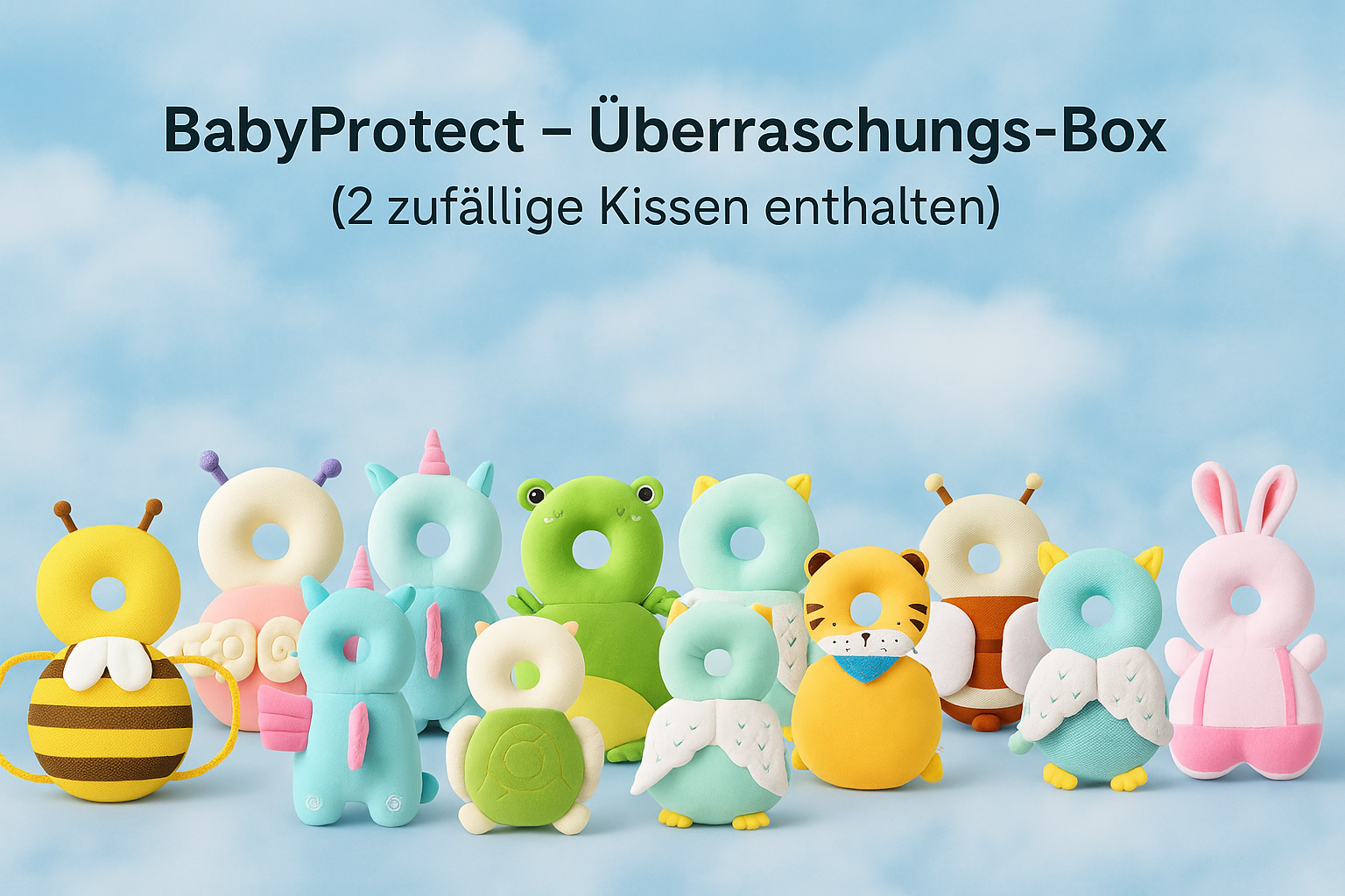 BabyProtect – Weicher Kopfschutz für die ersten Abenteuer