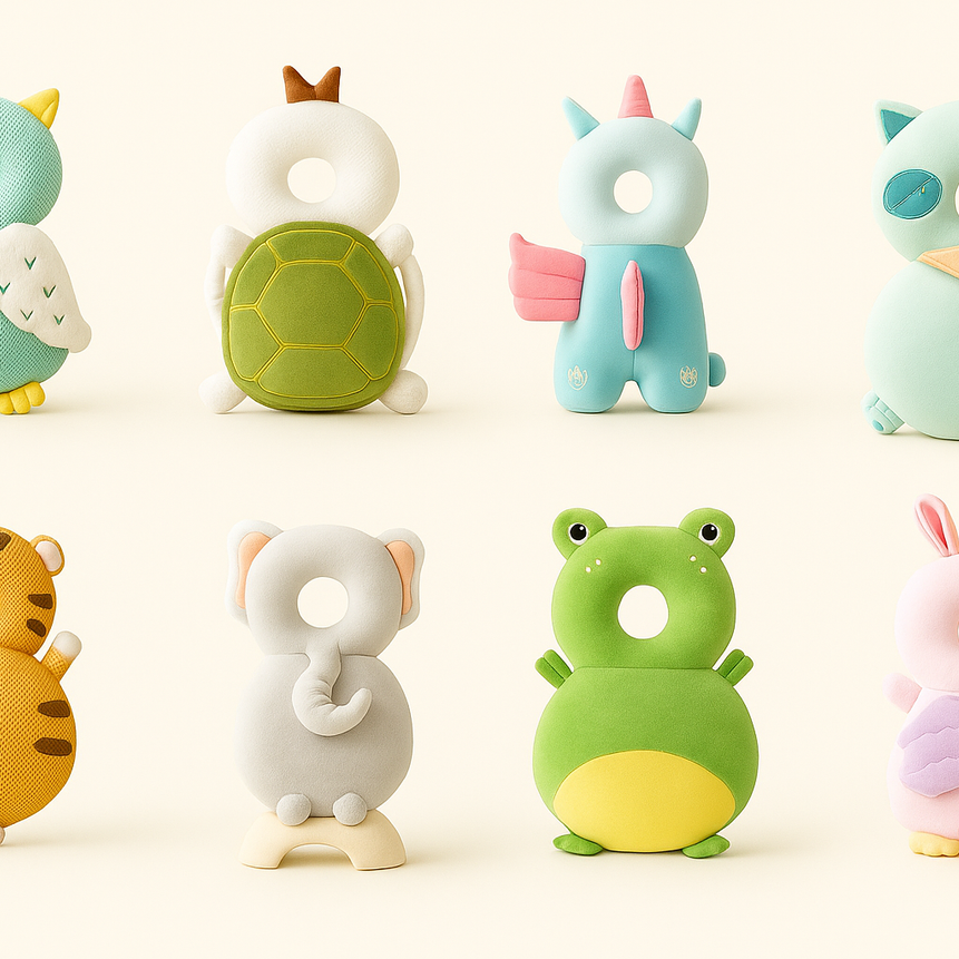 BabyProtect – Weicher Kopfschutz für die ersten Abenteuer