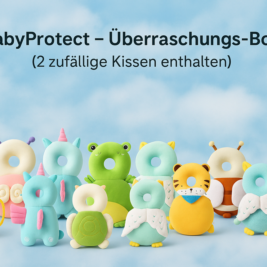 BabyProtect – Weicher Kopfschutz für die ersten Abenteuer