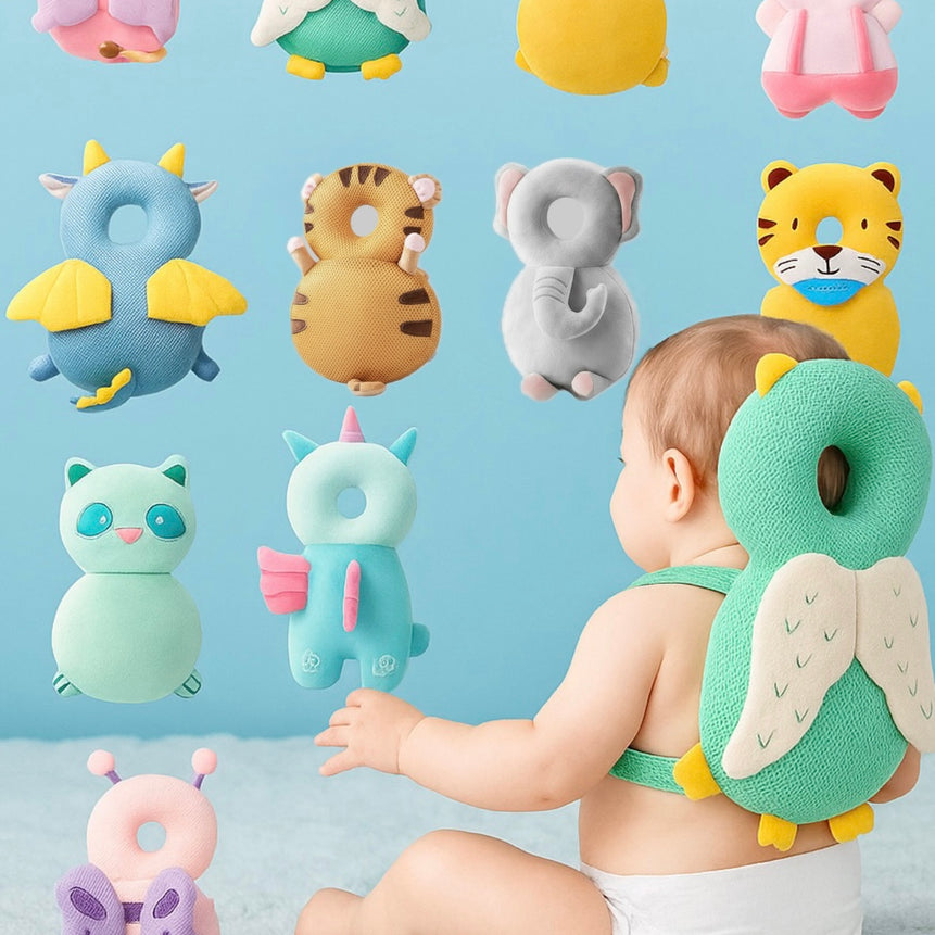 BabyProtect – Weicher Kopfschutz für die ersten Abenteuer