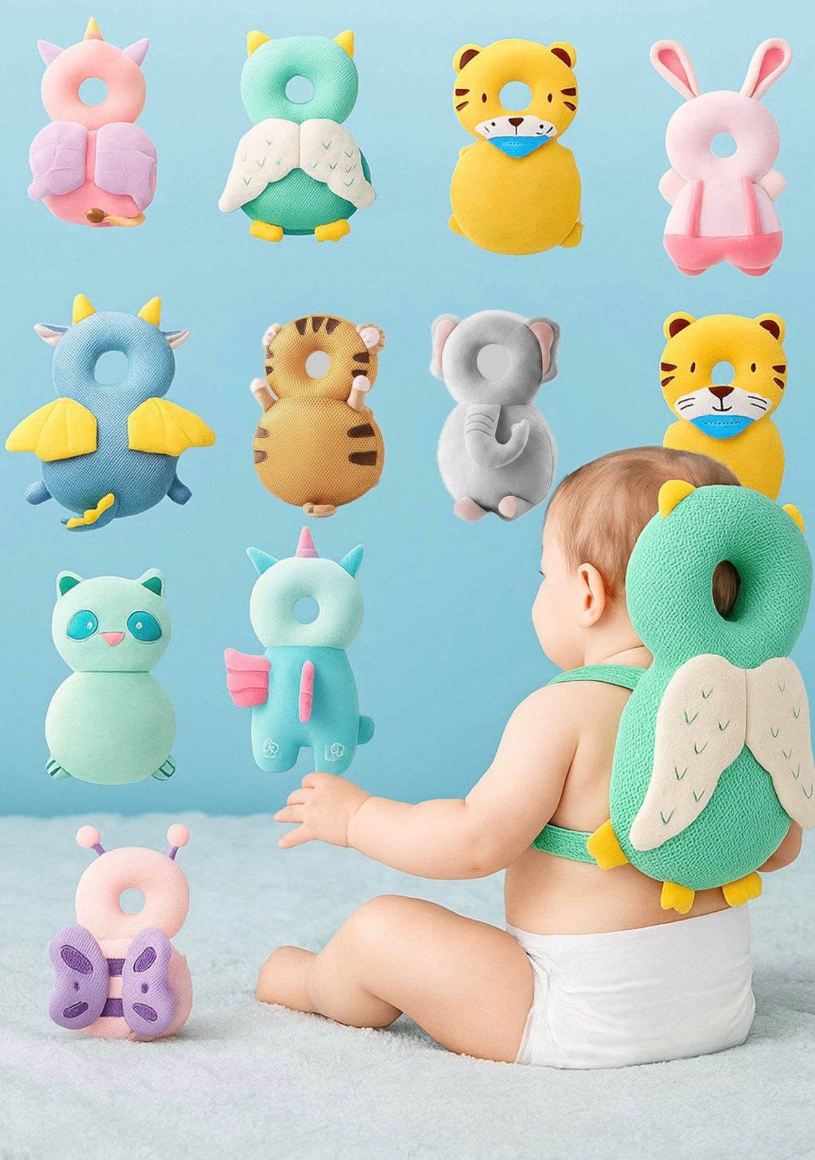 BabyProtect – Weicher Kopfschutz für die ersten Abenteuer